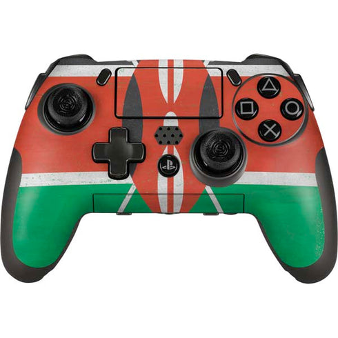 Kenya Flag Distressed PlayStation Scuf Vantage 2 Controller Skin